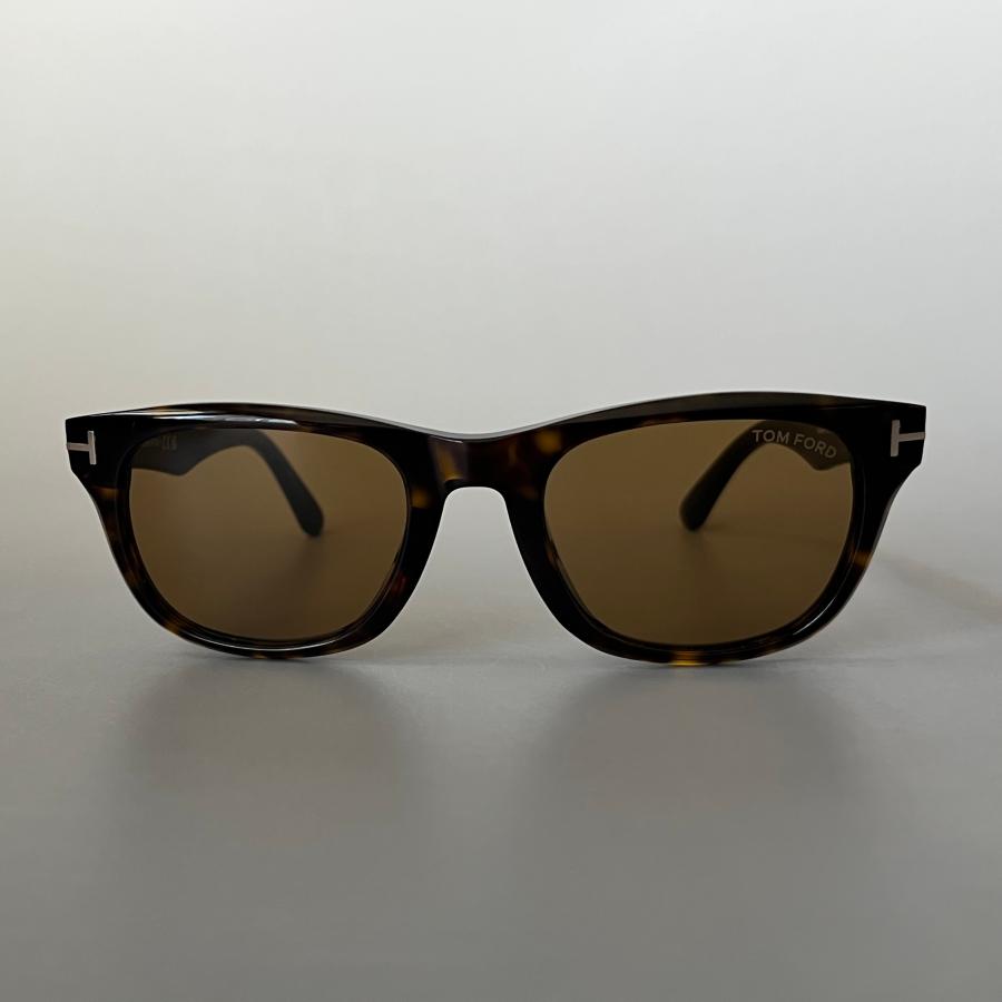 【並行輸入品】トムフォード サングラス TOM FORD ウェリントン FT1076 新品 ブラウン 茶 イタリア製 男女兼用 スタイリッシュ カジュアルの画像