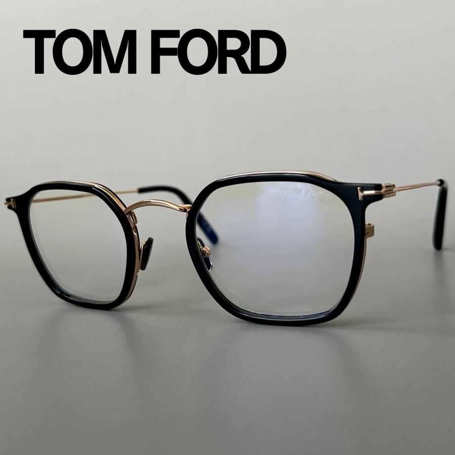 トムフォード メガネ アジアンフィット クラウンパント ブラック ゴールド 黒 TOM FORD EYEWEAR 【並行輸入品】トムフォード メガネ クラウンパント