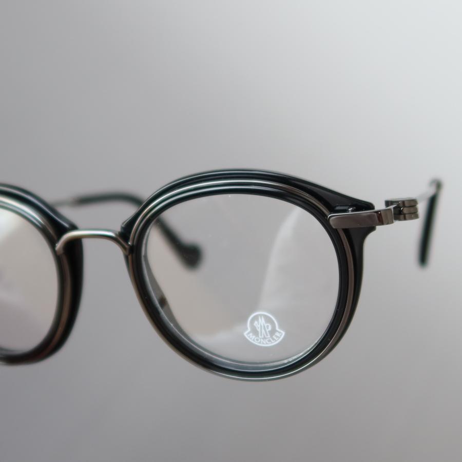 ずっと気になってた MONCLER(モンクレール) 眼鏡 黒ぶち 丸メガネ