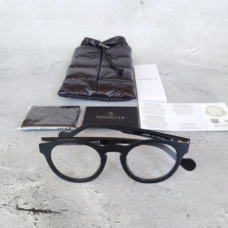 予約 新品 モンクレール ML5037 F ML 5037 001 メガネ サングラス tdh