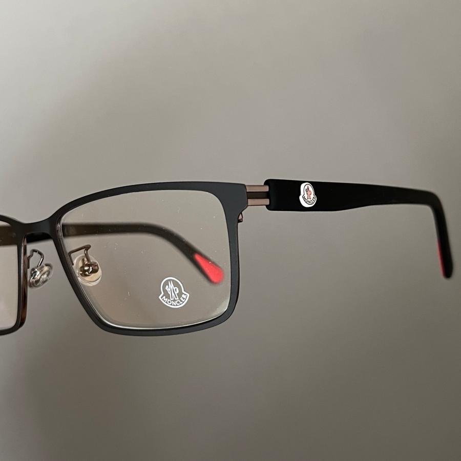 MONCLER（モンクレール） メガネ ML5163 スクエア マットブラック 新品 