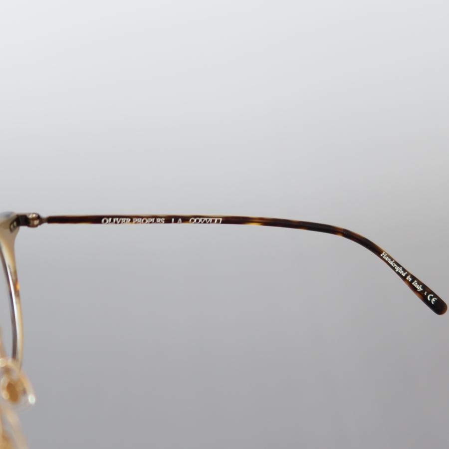 OLIVER PEOPLES（オリバーピープルズ） メガネ ラウンド べっ甲柄