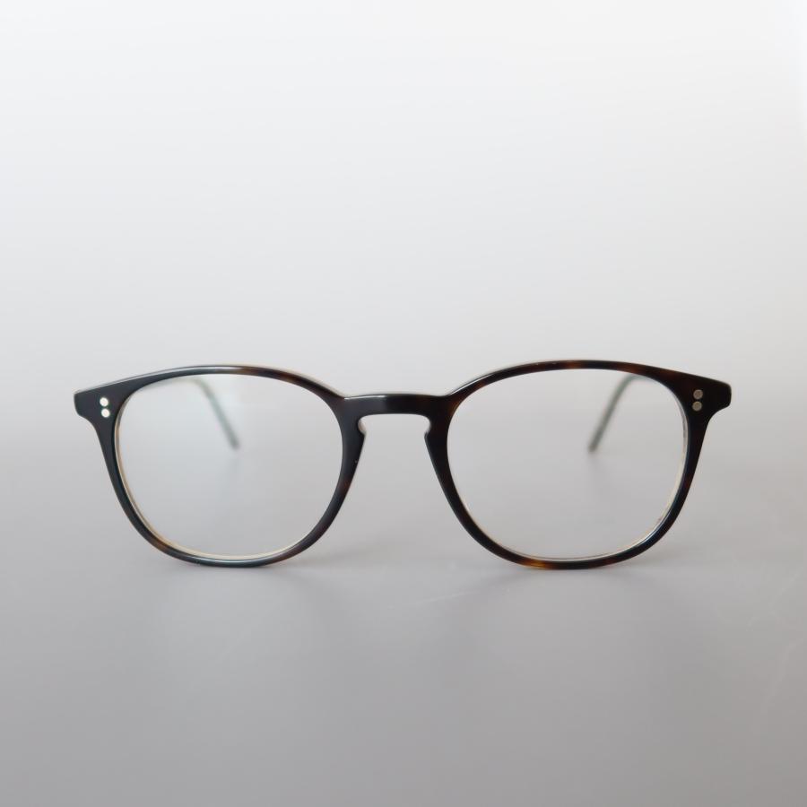 美品　オリバーピープルズ　眼鏡　雅コレクション　べっ甲柄　ブラック　ユニセックス 美品 オリバーピープルズ 眼鏡 雅コレクション べっ甲柄 ブラック ユニ