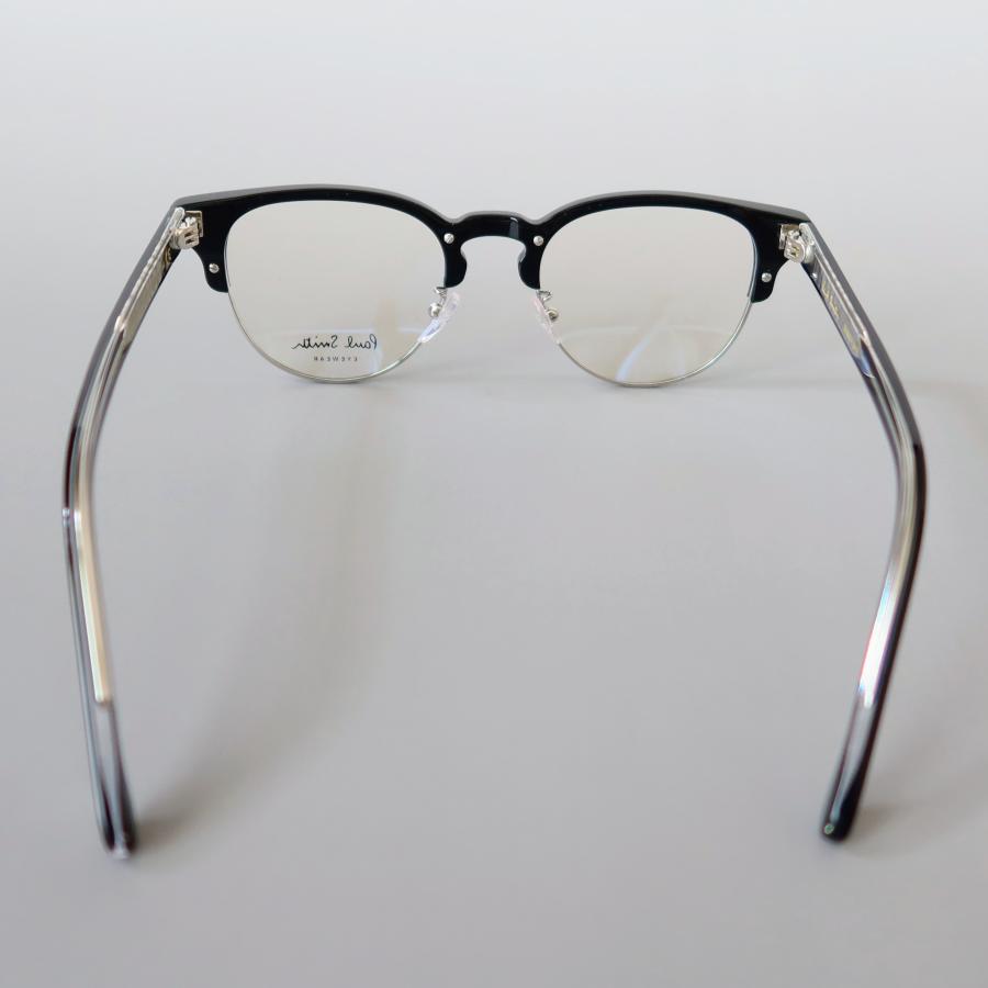 メガネ Paul Smith ポールスミス メンズ レディース サーモントブロー 新品 ブラック 眼鏡 ブロー 黒 めがね ハンドメイド イタリア製  PSOP014