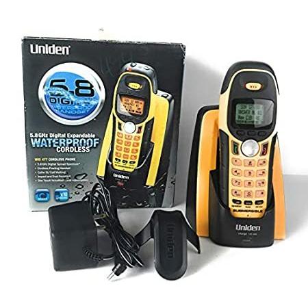 高級品市場 Uniden 5.8GHz Expandable Water-Submersible Handset Phone with Call Waiting/ 電話、FAXアクセサリー