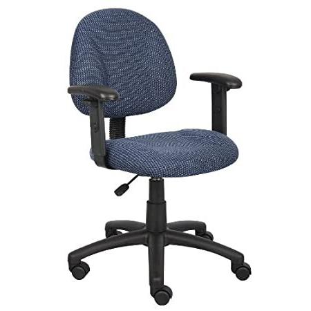 LUXS　!店Boss　Office　Products　with　Fabric　Perfect　Delux　Chair　Posture　Task　Adjustabl