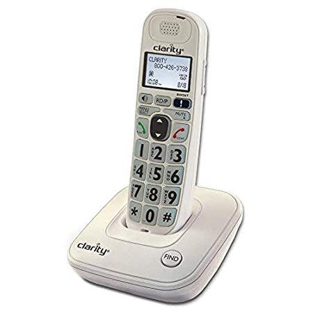 ★決算特価商品★ 53704.000 Clarity Amplified Phone Cordless Loss Hearing Moderate D704 電話、FAXアクセサリー