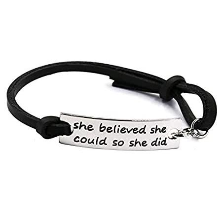 お歳暮 Yoyony刻印メッセージ 彼女と彼女は信じられcould So She Did Inspirationalレザーカフブレスレット B01ftm8idy Luxs Yahoo 店 通販 Yahoo ショッピング 絶対一番安い Limeshoeco Co Uk