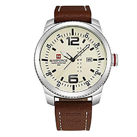 4年保証 Naviforce日付週防水メンズクォーツ手首レザーストラップカジュアル腕時計9063 Withギフトボックス 海外から日本未入荷の人気アイテムを直輸入 メンズ腕時計 Knowledge21 Com