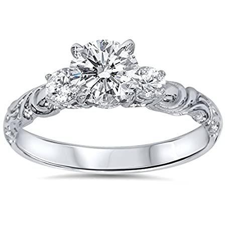 大阪正規品 3 4カラット ビンテージ 3ストーン ダイヤモンド 婚約指輪 14k ホワイトゴールド B07k4jj9qr Luxs Yahoo 店 通販 Yahoo ショッピング オンラインストア値下げ Encuestas Goberna Pe