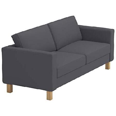 お見舞い LUXS Yahoo 店Karlstad 2人掛けソファ用ソファーカバー