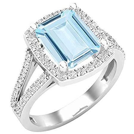 素晴らしい価格 Collection Dazzlingrock 海外から日本未入荷の人気アイテムを直輸入 9 婚約指輪 ヘイロー ブライダル レディース 八角形宝石 ラウンドホワイトダイヤモンド Mm 8 X レディースアクセサリー Chescotimes Com