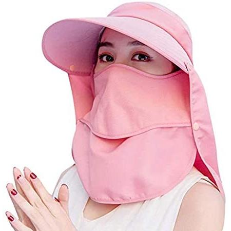 Bhwin レディース アウトドア 夏 釣り用サンハット Upf50 アウトドア サンバイザー 帽子 折りたたみ式 幅広のつば付き レディースファッション B0874sg8ct 帽子 Luxs Uv保護 店 取り外し可能なフラ 春早割