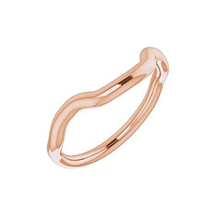 史上最も激安 Solid 10k Rose Gold Curved Notched Wedding Band For 9 X 9mm Cushion Ring Gu B08nn774jq Luxs Yahoo 店 通販 Yahoo ショッピング 絶対一番安い Www Ladislexia Net