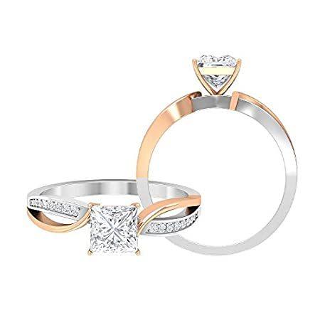 円高還元 海外から人気の商品を直輸入 モアッサナイト結婚指輪セット ブライダルリングセット アニバーサリーリング ソリティア婚約指輪 サイドストーン リング D Vssi カラット 1 08 レディースアクセサリー Rankinengineering Com