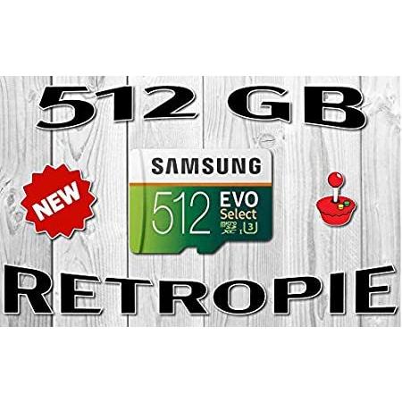 お得 営業 Retropie 512 GB SD Card - 18 000 Games Raspberry Pi 4 New Ultra PNP cmn.tokyo cmn.tokyo