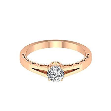 人気新品入荷 ソリティアダイヤモンド Ct 1 2 ゴールド刻印 海外から人気の商品を直輸入 ユニーク ロ 14k ギフト プロミスマッチングリングセット 結婚記念リング 婚約指輪 レディース レディースアクセサリー Chescotimes Com