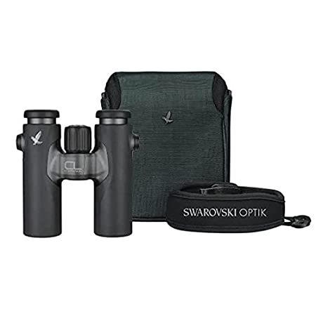 配送員設置 CL Swarovski Companion Binoculars Nature Wild (Anthracite/Charcoal) 10x30 双眼鏡、オペラグラス
