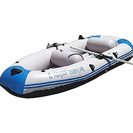 【12月スーパーSALE 15%OFF】 Kayak Inflatable Series, Kayak Ordes 2 Inflatabl Raft Thicken Kid, + Person ゴムボート本体