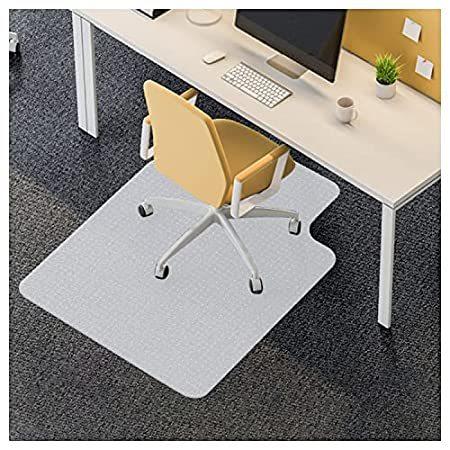 新発売の Carpet for Mat Chair Office EMOME Milky Pile Low/Medium for Suitable White オフィスデスクマット