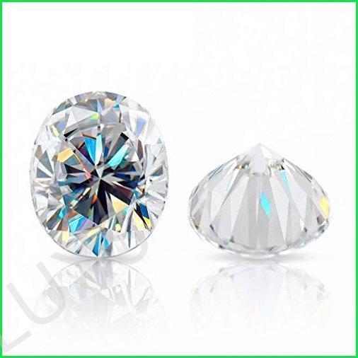 L B08q7rrywd Luxs Loose Making Diamond Cut 0ct Ring Ring 店 Making Colorless Shape Clarity Eraa Vintage Jewel Egg Gemstone Oval Real Moissanite Brilliant For Jew Vvs1 Cut 超爆安正式的 腕時計