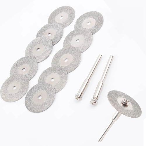 ZJYCLY ダイヤモンドカッター ミニルーター ビット 10個セット 直径