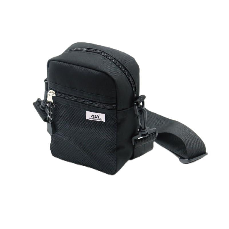 CONC CO455 nui. ぬいぐるみショルダーバッグ ラフスタイル ブラック