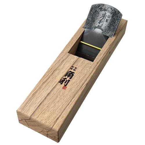 角利KAKURI 二枚刃鉋 模様白仕上 刃幅50mm カンナ かんな 平 DIY 大工