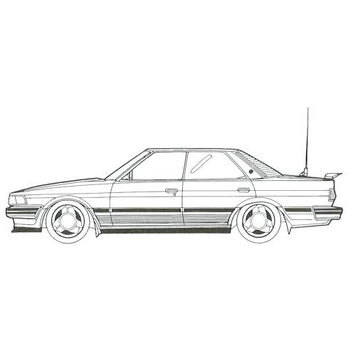 フミ ページ フジミ模型 1/24 ハイソカーシリーズNo.12 チェイサーGX71ハイソカー