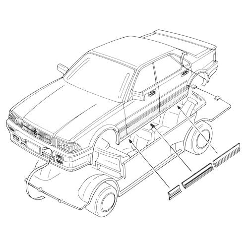 フジミ模型 1/24 ハイソカーシリーズNo.12 チェイサーGX71ハイソカー