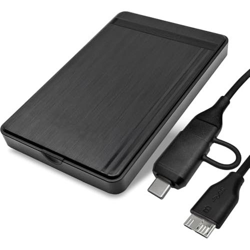 整備済み品外付けハードディスク 大容量 ポータブルHDD USB3.0 ケース