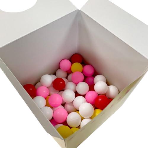 ルカン 金の抽選箱＆カラーボールミニ 2袋セット 抽選箱サイズ：20×20