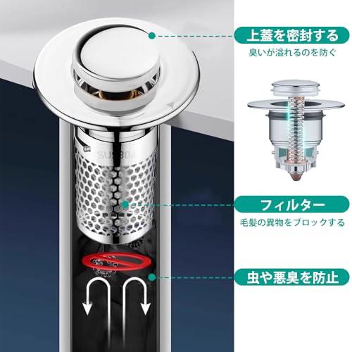 LKCCTK ヘアキャッチャー 排水溝カバー ストレーナー ゴミ受け