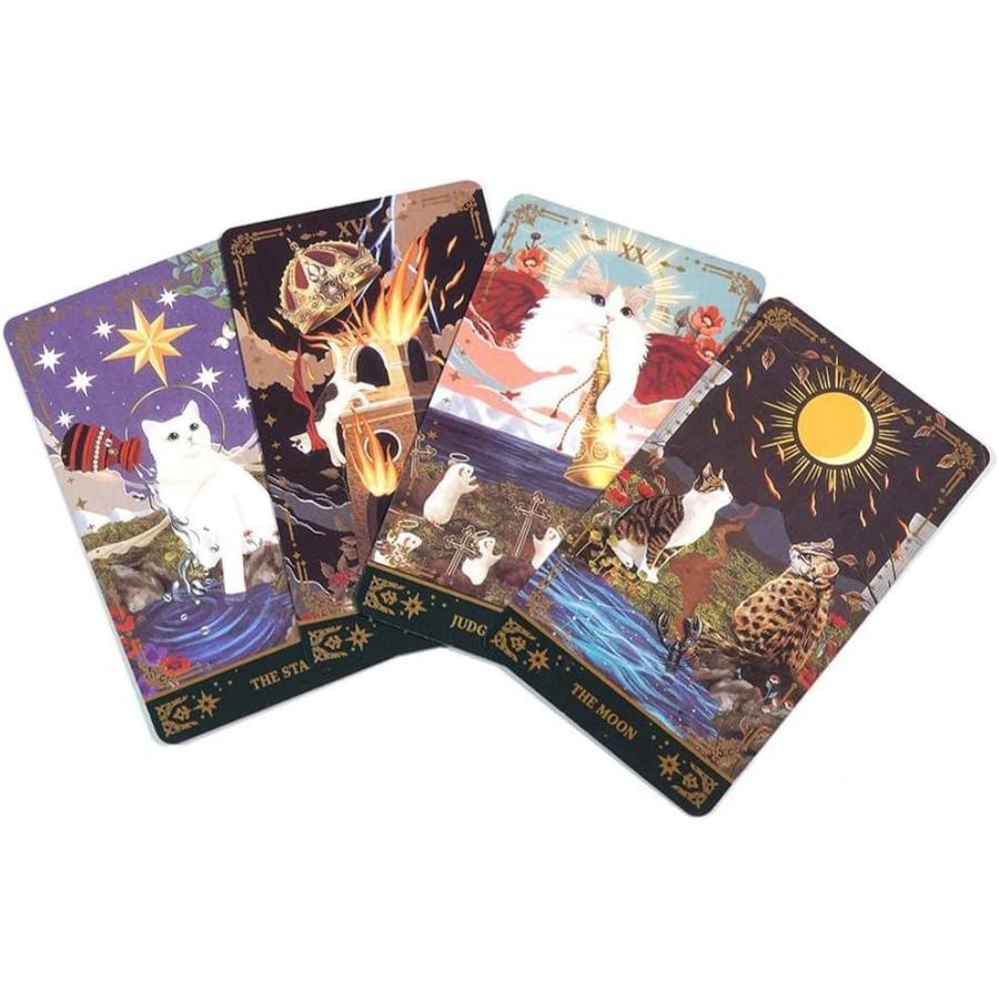 【正規品】韓国インディーズデッキ✨芸術的なオリエンタル猫のタロットカード 正規品】韓国インディーズデッキ✨芸術的なオリエンタル猫の