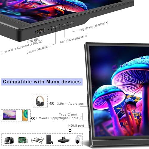 KENOWAモバイルモニター 1920×1200 Amazon.co.jp: 14インチ タッチモバイルモニター Kenowa