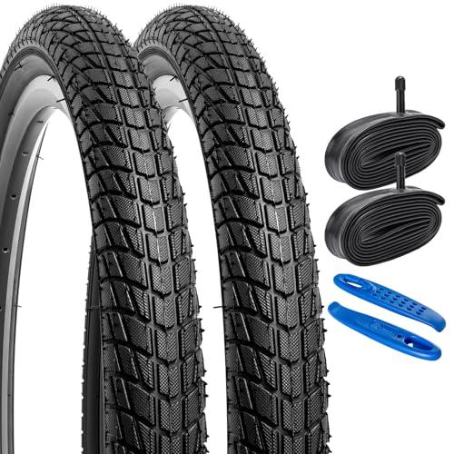 YunSCM 2本セット20 1.75 タイヤ20x1.75 47-406 自転車タイヤ +20x1.50