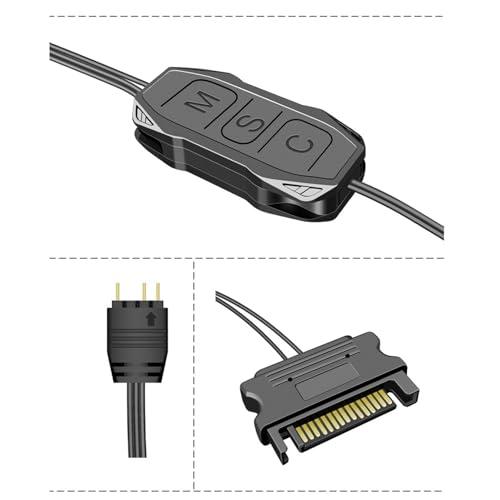 ARGBファン 3点セット＋コントローラー ARGBファン 3点セット＋
