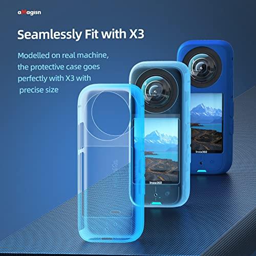 LINGHUANG Insta360 x3 レンズカバー用 x3保護レンズカバー インスタ