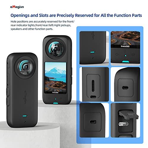 insta360 X3　本体　箱　レンズカバーあり！ LINGHUANG Insta360 x3 レンズカバー用 x3保護レンズカバー インスタ