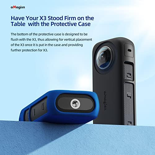 LINGHUANG Insta360 x3 レンズカバー用 x3保護レンズカバー インスタ
