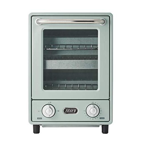 【TOFFY/トフィー】 カウンタートップ オーブントースター K-TS4(ペールアクア) 縦型トースター 2段トースター 新型 スリム レトロ K-TS4-PA Toffy/トフィー カウンタートップ オーブントースター K-TS4（ペール