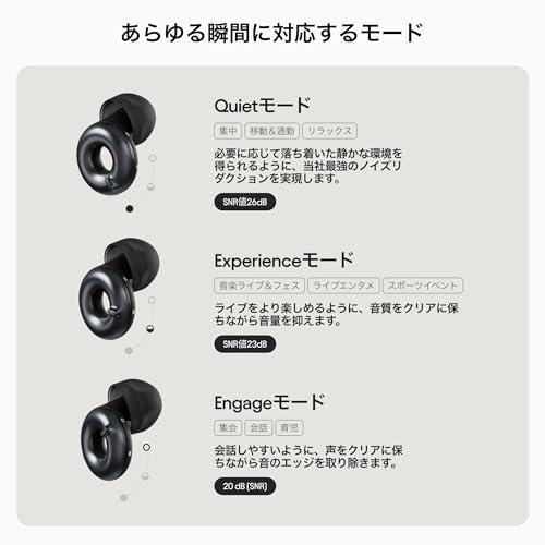 Loop Switch 2 調節可能な耳栓 ? 極限までコントロールできる3つの
