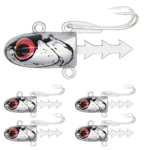 KOKOルアーシーバス ルアー ジグヘッド 10g 16g 5個セット