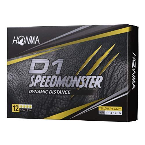 ホンマ ゴルフ ボール D1 SPEED MONSTER スピードモンスター 1ダース