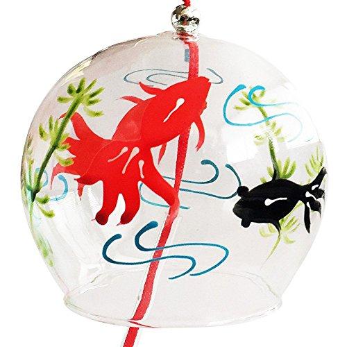 江戸風鈴 金魚 509-023 透明 : LUXSPEI - 通販 - Yahoo!ショッピング