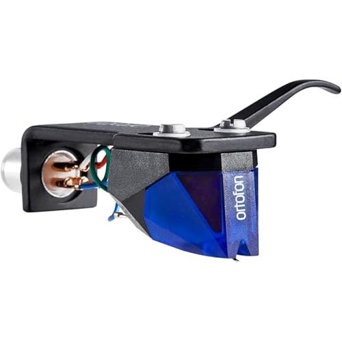 ortofon 2M Blue Premounted オルトフォン MMカートリッジ ステレオ SH-4Blackヘッドシェル取付済み 無垢楕円