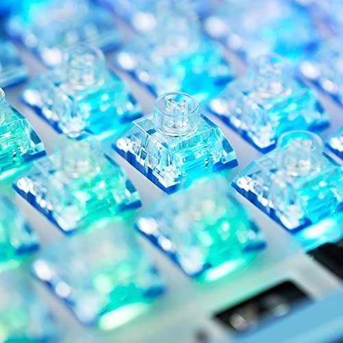 【木と魚さま専用出品】静音リニア・キースイッチ・Deep Sea 100個 Kailh Deep sea pro whaleサイレント触覚スイッチ、スラブ