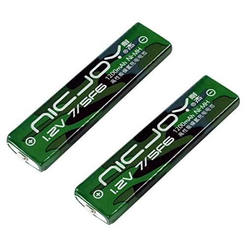 NICJOY ガム電池 ニッケル水素充電池 CDプレーヤー MDプレーヤー