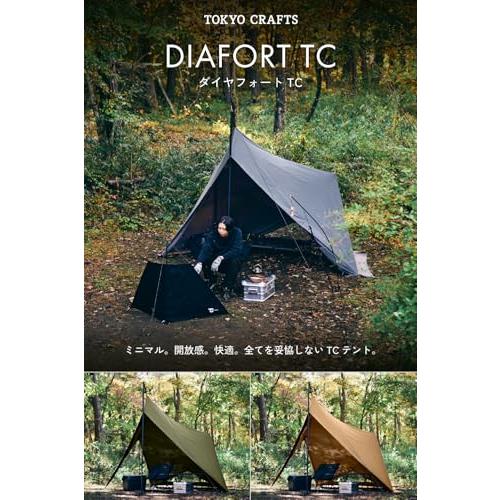 TOKYO CRAFTS ダイヤフォートTC 1人用 Amazon | TOKYO CRAFTS ダイヤフォートTC 1人用 高さ215cm 設営