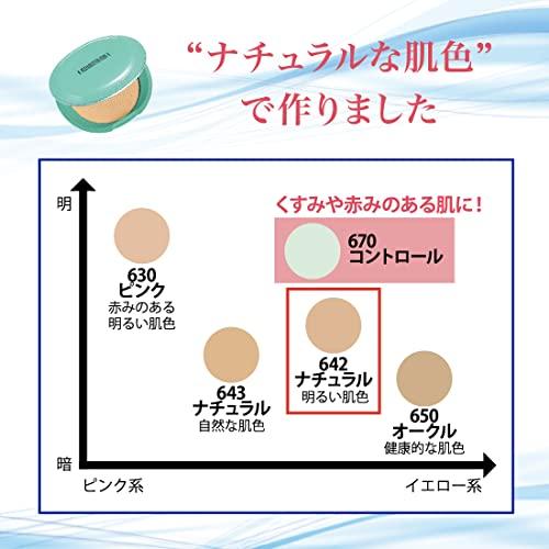 汗に強い夏専用 ファンデーション 水あり サマーケーキ 642 ナチュラル 16g 水使用 化粧崩れ対策 無香料  ナチュラクター｜luxspei｜05